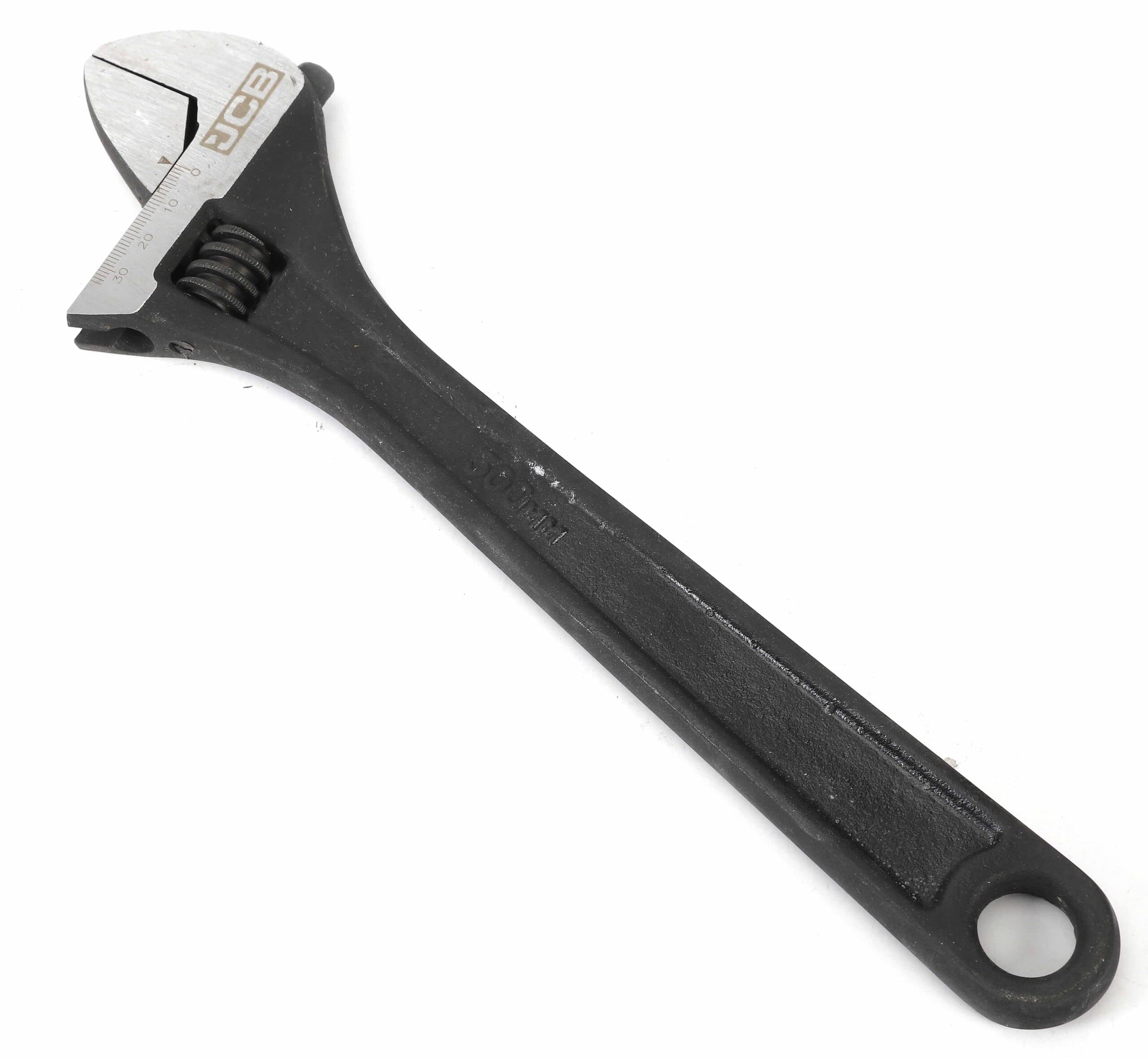 JCB 300mm 12'' Adjustable Wrench, Heavy-Duty Forged Steel