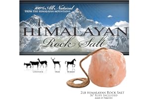 TALISKER BAY Himalayan Rock Salt Lick On A Rope for Horses