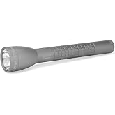 Maglite ML50LX 3-Cell C LED Flashlight, High Lumen Output, Adjustable Beam, Water-Resistant, Multi-Mode Lighting &ndash; Urban Grey