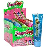 Kidsmania Sour Ooze Candy Gel &ndash; 3 Pack Assorted Flavors (Watermelon, Blue Raspberry, Strawberry) &ndash; Sour Squeeze Tube Candy for Kids &amp; Party Favors