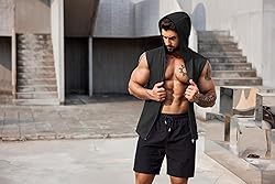 COOFANDY Gym Workout Shirts for Men Pack Cutoff