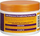 Cantu Grapeseed Strengthening Curl Cream 340g - Silicone Free view 3