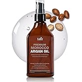 LADOR Nourishing Morocco Argan Hair Oil for Dry Damaged Hair - Hydrating Anti-frizz Leave-in Serum with Jojoba Oil for Thinning Hair to Silky Smooth Hair Korean Haircare