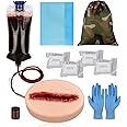 MedEduQuest Laceration Wound Packing Trainer Kit, Stop The Bleed Training Kit, Bleed Control Kit for Medical Classes - Carrying Bag