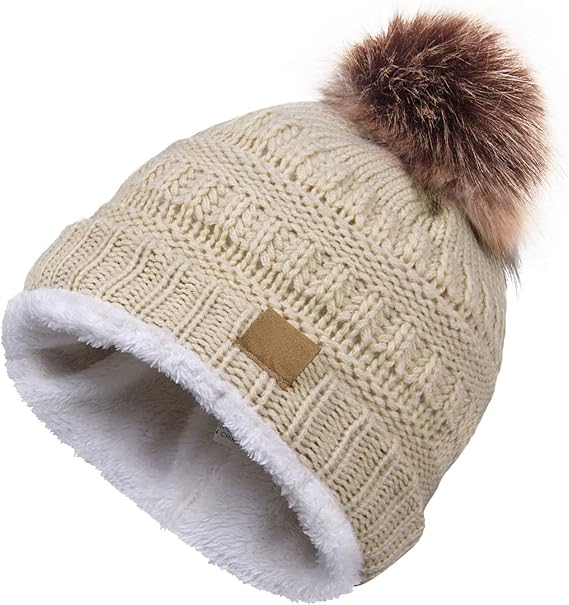 women's lined winter hats