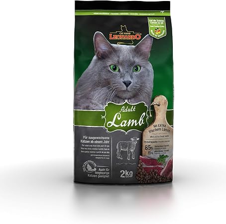 Leonardo Adult Lamb 2kg Katzenfutter Trockenfutter Fur Katzen