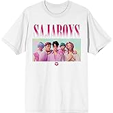 Kpop Demon Hunters Saja Boys on Black Short Sleeve Adult T Shirt