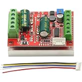 DC 6-60V 400W 3 Phases Hall Brushless Motor Controller Board BLDC PWM PLC Driver Module with Forward/Reverse/Brake Function