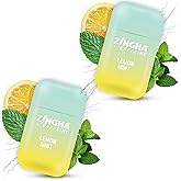 Z!NGHA Caffeinated Aromatherapy Nasal Inhaler Stick – Natural Energy Boost with Essential Oils + Caffeine – Focus, Refresh & Breathe Easy (Lemon Mint)