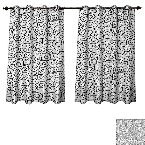 Amazon Com Anzhouqux Abstract Bedroom Thermal Blackout