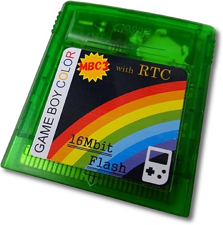 Amazon Co Jp Srpj Gbc Original Mbc3 Base Flash Cartridge Rtc 16mbit Flash Srpj1843 パソコン 周辺機器