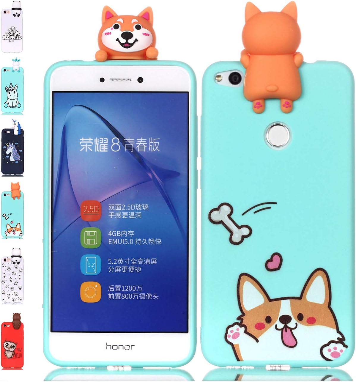 Sony Xperia Vii Funda De Cuero Para Huawei P8 Lite 2017 Honor