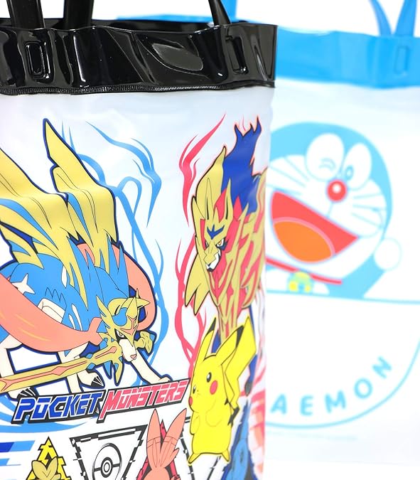 Amazon ポケモン プールバッグ ビニール 角型 トートバッグ ss ポケットモンスター キッズバッグ 財布