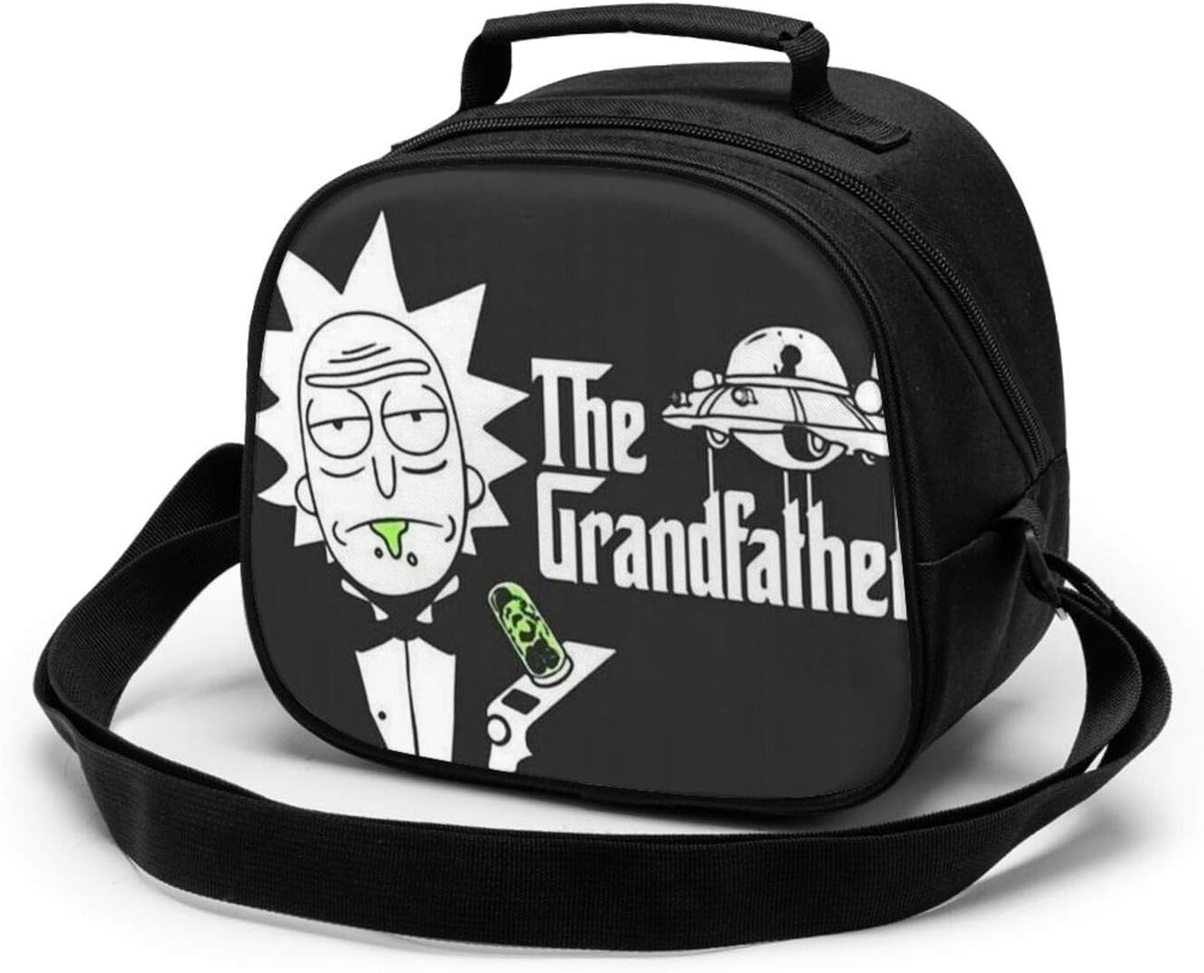 Rick And Morty Kid'S Lunch Bag, Interesting Pattern, Bento Box Can Easily Hold Food And Keep It Warm For 4 Hours, Very Suitable For Your Children Or School Children