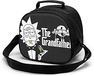Rick And Morty Kid'S Lunch Bag, Interesting Pattern, Bento Box Can Easily Hold Food And Keep It Warm For 4 Hours, Very Suitable For Your Children Or School Children