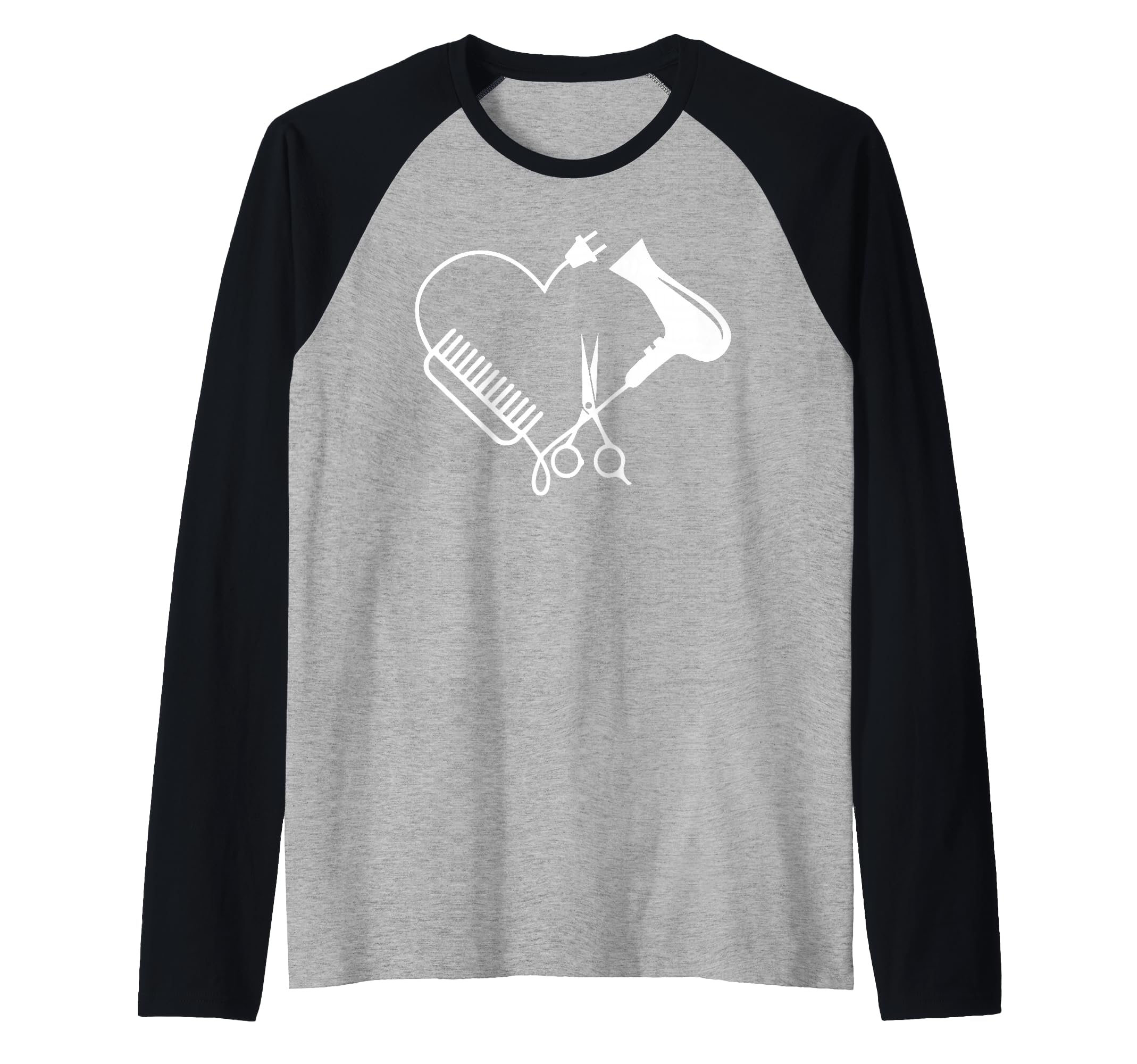 Hairdresser Hairdresser Salon Barber Hairstylist Hairdresser Gift Raglan Baseball Tee