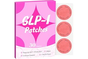 Tcairzl GLP-1 Patches ，Natural Ingredients,Mild,Moisturizing,for All Skin (30 Count)-dz