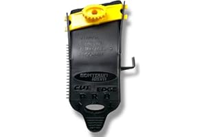 BOXTOWN TEAM Cut-N-Edge PRO : Upgrade to Ultimate Paint Brush Edger and Guard. Multi-Purpose 6 in 1 Tool (Black) | Paint Edger | Trim Edger | Paint Brush Cover (2 Inch PRO)