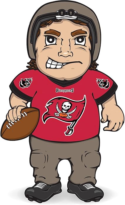 Amazon Com Nfl 14 Animated Plush Player Nfl Team Tampa Bay