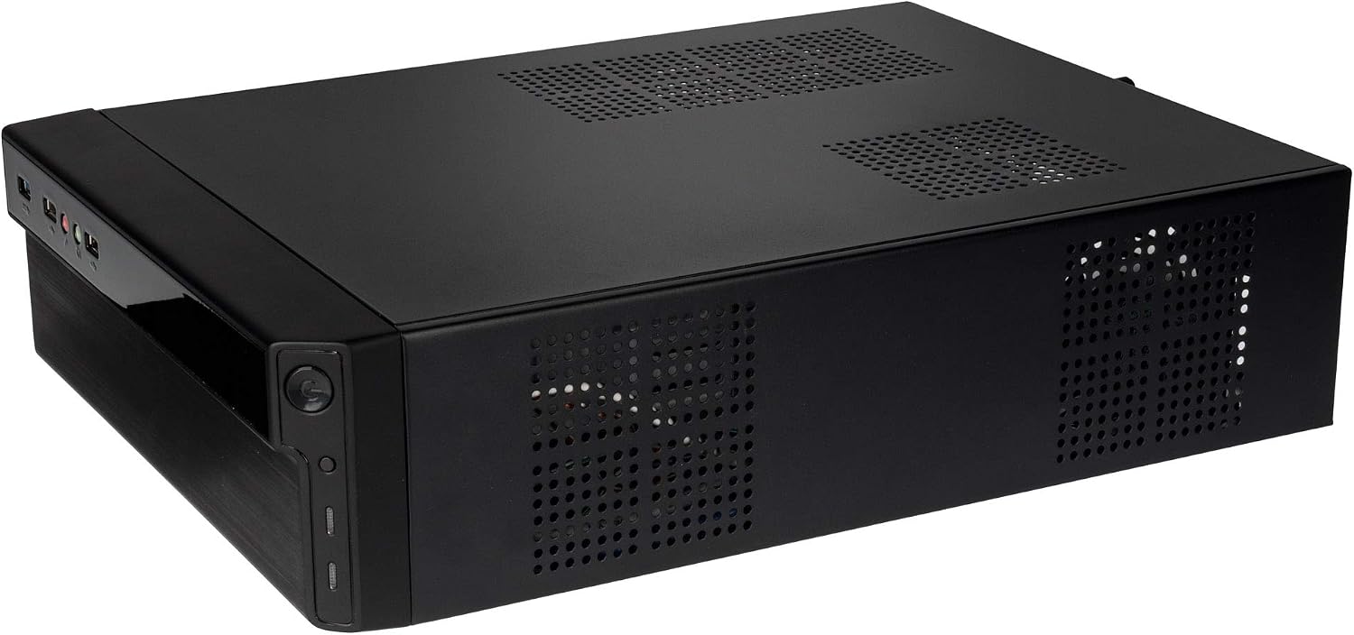 Kolink KLM-002 Micro-ATX Desktop Case - Black/Grey, Compact Office Chassis - Image 4