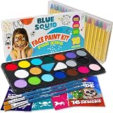 Blue Squid Blue Squid Body Crayon Sticks Face Paint Kit 18 XL Crayons 24