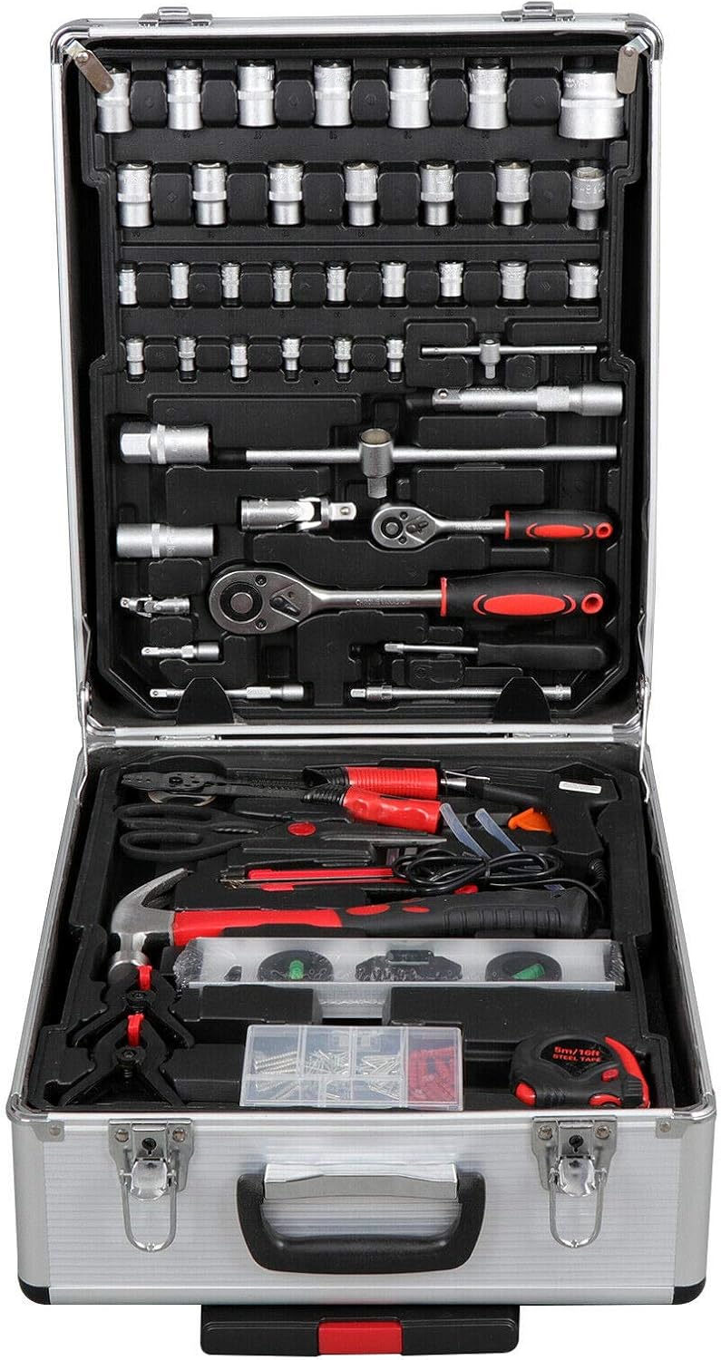 Business Industrial 799 Piece Rolling Hand Tool Set Kit W Trolley Case Metric Sockets Wrenches Cooking Equipment