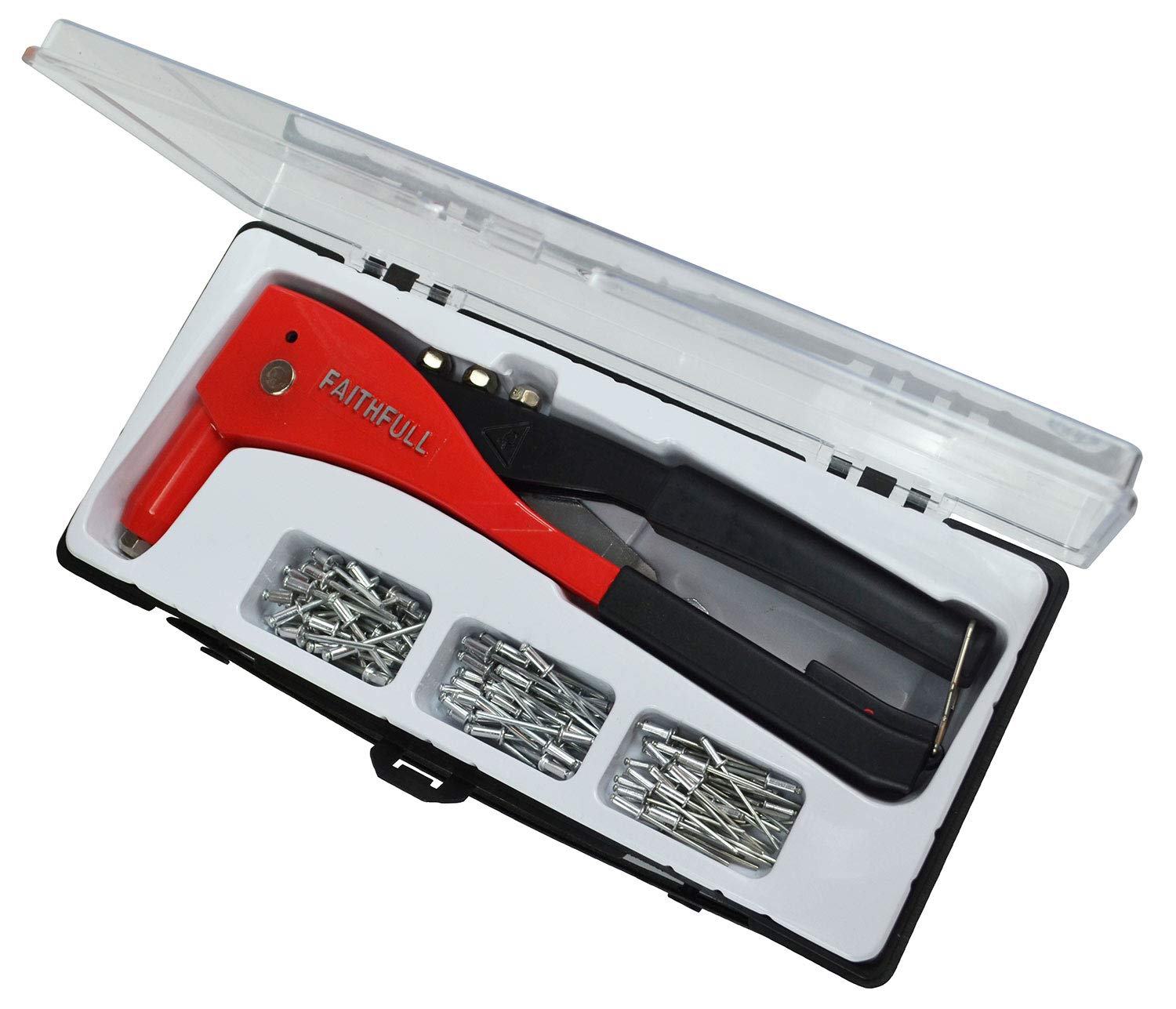 Faithfull Heavy Duty Riveter Kit, FAIHDRKIT