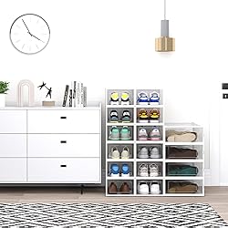 PARANTA 4-Piece Boots and 12-Piece Shoes Storage