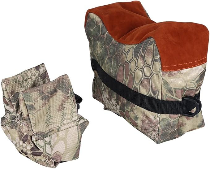 Zerone Shooting Rest Bags, Unfilled Front and Rear Sand