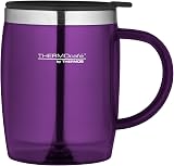 Thermos 187097 ThermoCafé Translucent Desk Mug Purple 450 ml 1 Count