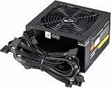 JUSTOP 750W PSU ATX 120mm Fan 8-Pin 12V 6+2 PCI-E 6x SATA UKCA CE view 6