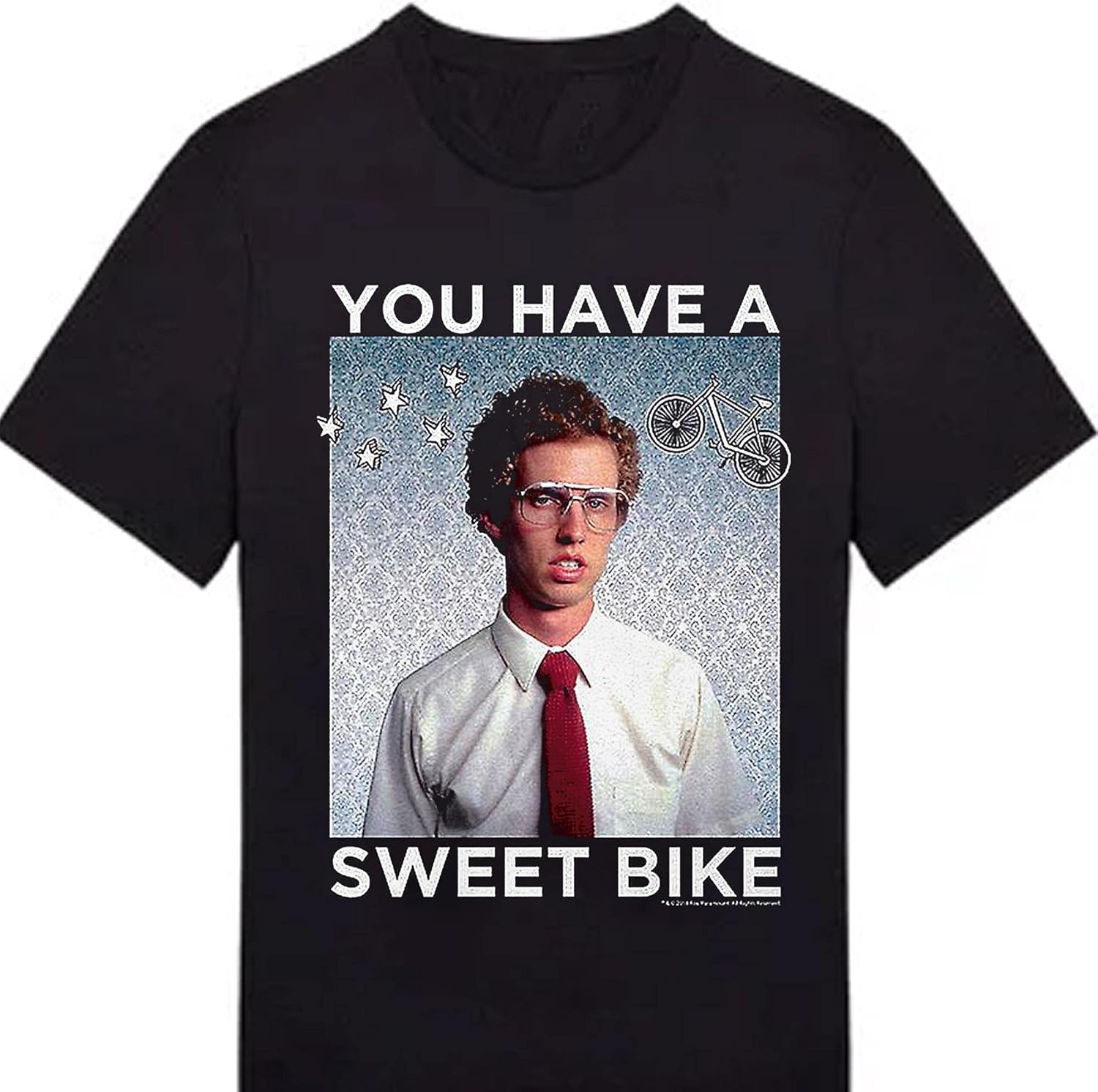 Amazon.com: Napoleon Dynamite Shirt Sweet Bike T-Shirt Movies Quote Tee ...