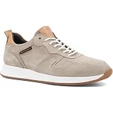 M by Bruno Magli Men's Capri Suede Sneakers, Lace-Up Casual Shoes