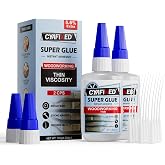 Super Thin CA Glue 4 oz, Instant Cyanoacrylate Super Glue for Woodworking | Professional Wood Super Glue, Ultra Thin Heavy Duty CA Glue for Furniture, Woodturning, Pen Turning, Finishes, Hobby Projects