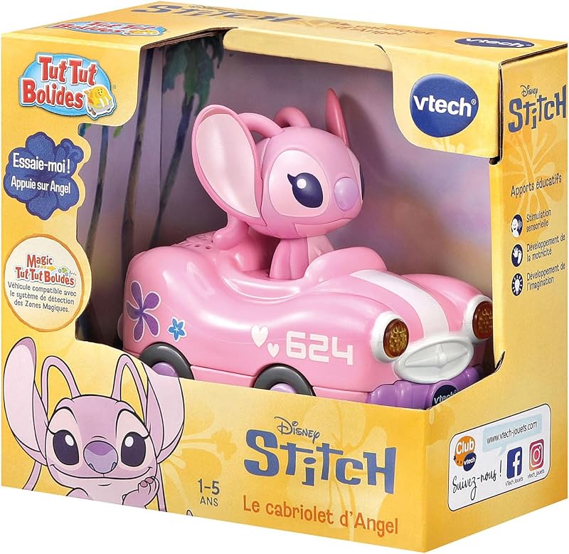 Tut Tut Bolides Stitch - Vehículos