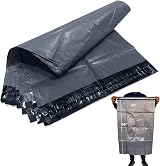 JeeJaan 5x Large Grey Postage Bags 24x36" 610x914mm Parcel Mailer Extra Strong
