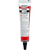 Christy's Red Hot Vinyl Adhesive, White, 1.5 oz Tube | Waterproof Bond, UV-Stable Performance