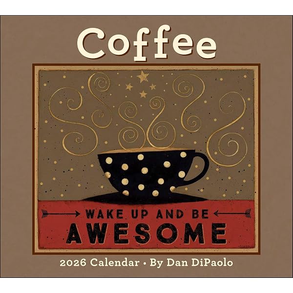 Coffee 2026 Deluxe Wall Calendar: DiPaolo, Dan: 9781524897710