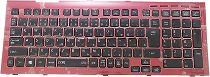 Amazon Co Jp Repair Replacement To Apply For Nec Lavie L Ll750 Tsr Series Ll750 Rsr Series Ll750 Ssr Series Japanese Keyboard Red Computers Peripherals