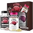 Nootropic Brain Support Supplement - Advanced Focus Supplement for Concentration, Premium Memory & Brain Booster with Vitamins, Coenzyme Q10, Phosphatyldyserine, Guarana, Zinc, Tyrosine, Amino Acids