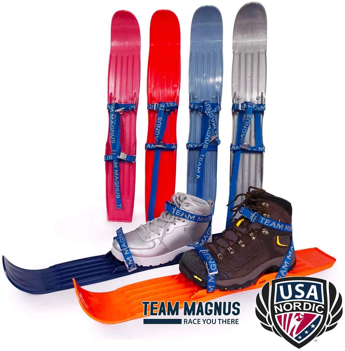 Buy Team Magnus kids’ skis for training & skills as used by USA Nordic