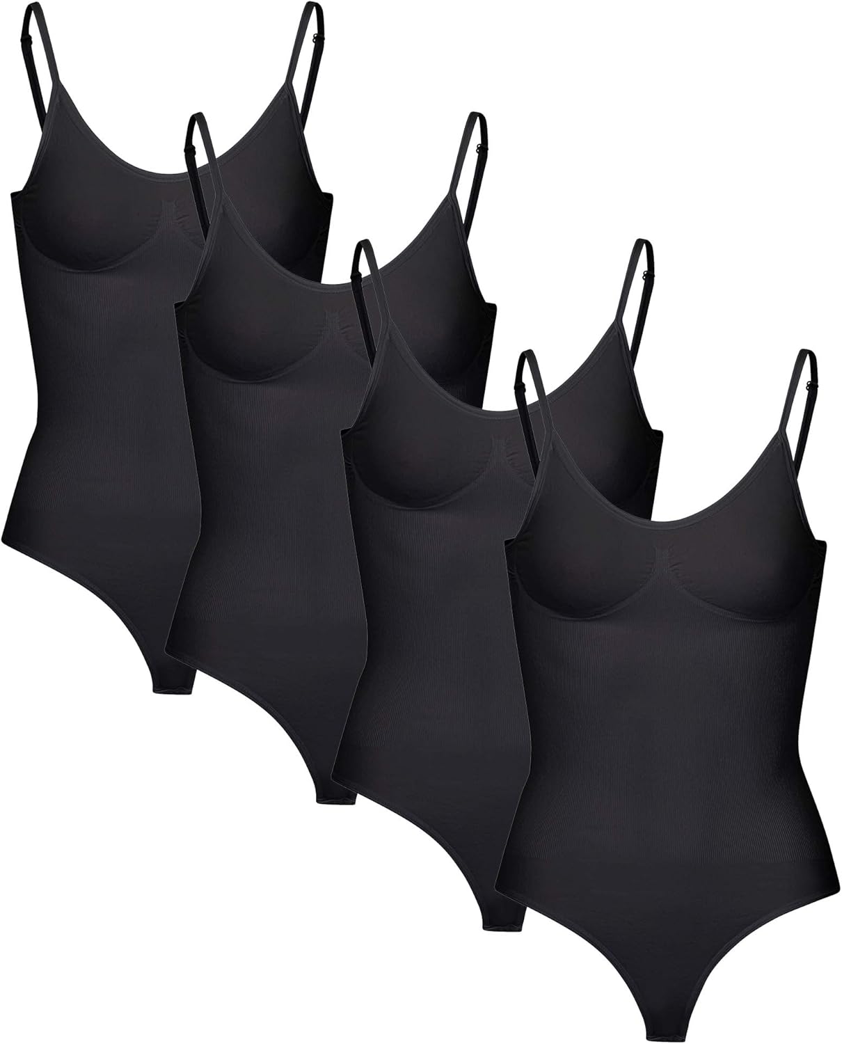 13 StÃ¼ck Damen String Body Shapewear figurformend Nahtlose UnterwÃ¤sche4 StÃ¼ck