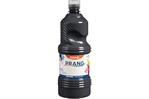 Prang Ready-to-Use Washable Tempera Paint, 32-Ounce Bottle, Black (10909)