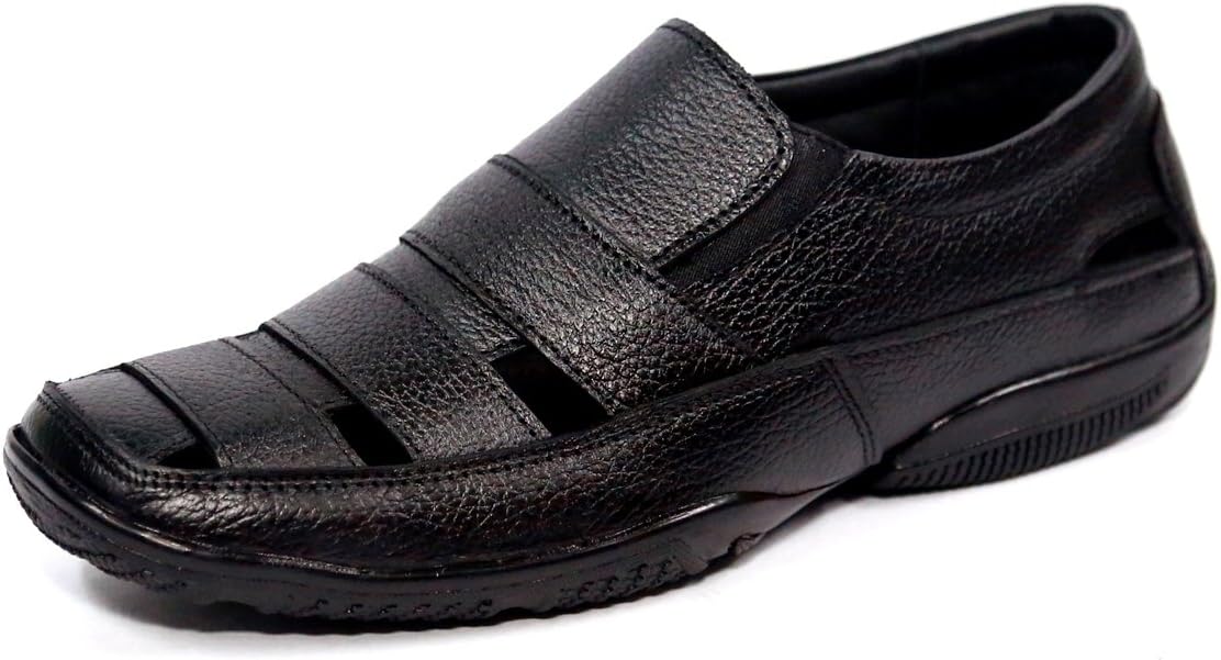 OSTR Men's Stylish & Casual Wear Genuine Leather Sandal