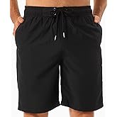KAILUA SURF Mens Swim Trunks Long, Quick Dry Boardshorts, 9 Inches Inseam Bathing Suits with Mesh Lining