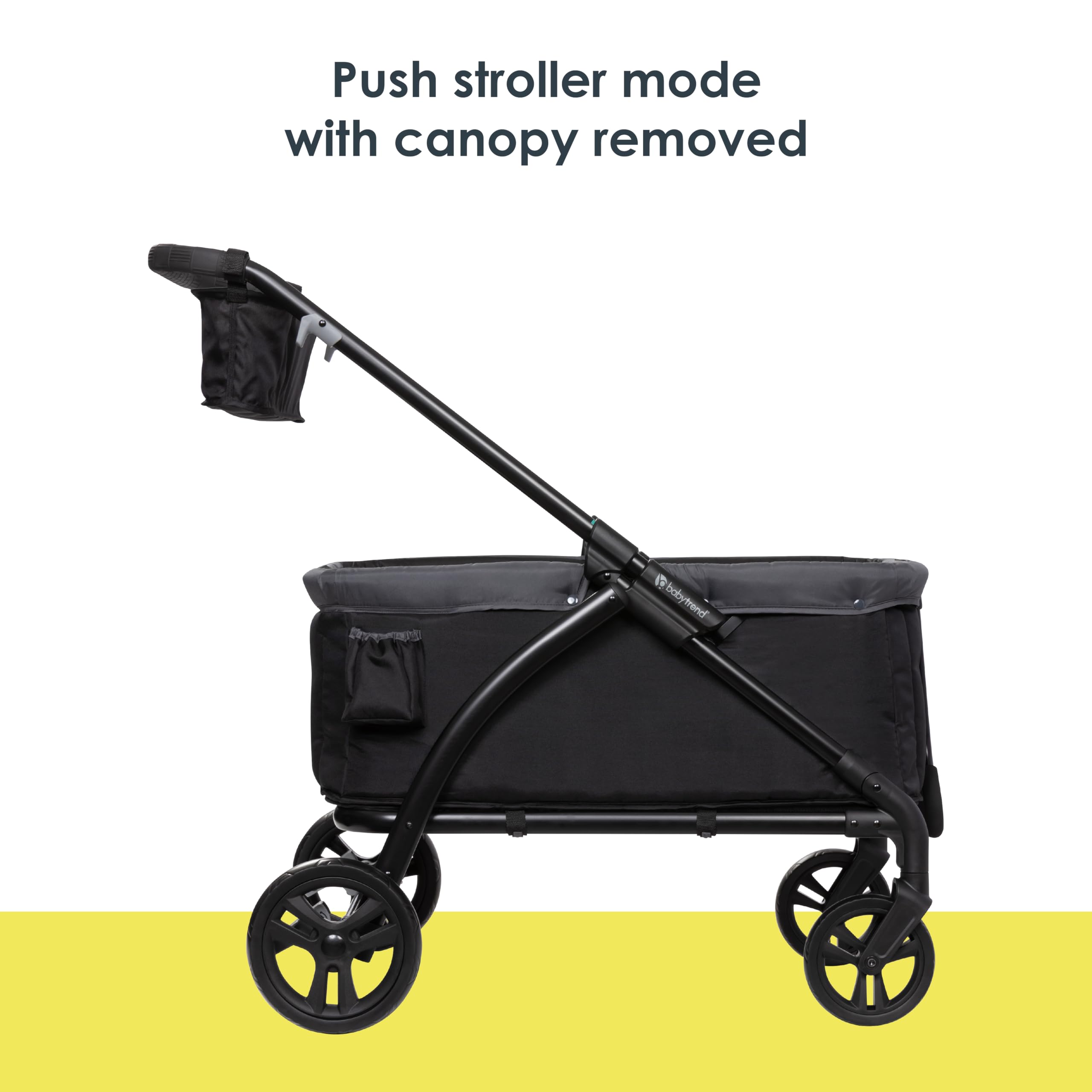 Baby Trend Expedition® LTE 2-in-1 Stroller Wagon, Madrid Black