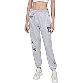 DKNY Womens High Rise Smocked Waistband Jogger