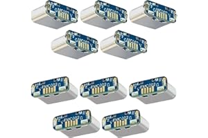 10pcs MicroUSB to Type-C Adapter Board DIY Modification Plug Socket,Supports Charging and USB 2.0 Data Transfer(5pcs*Forward,