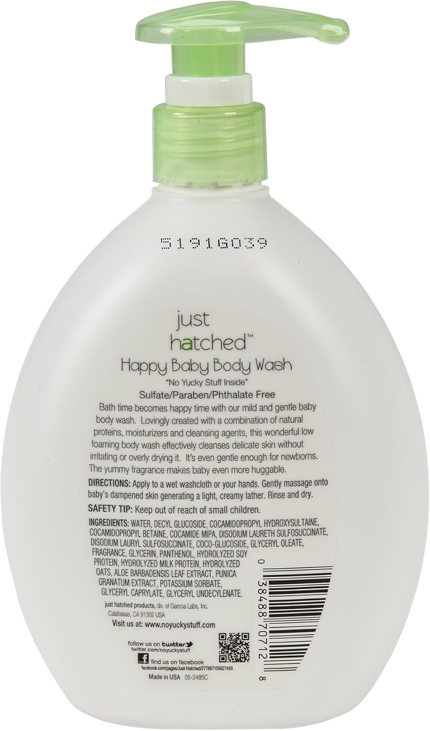 just hatched baby lotion