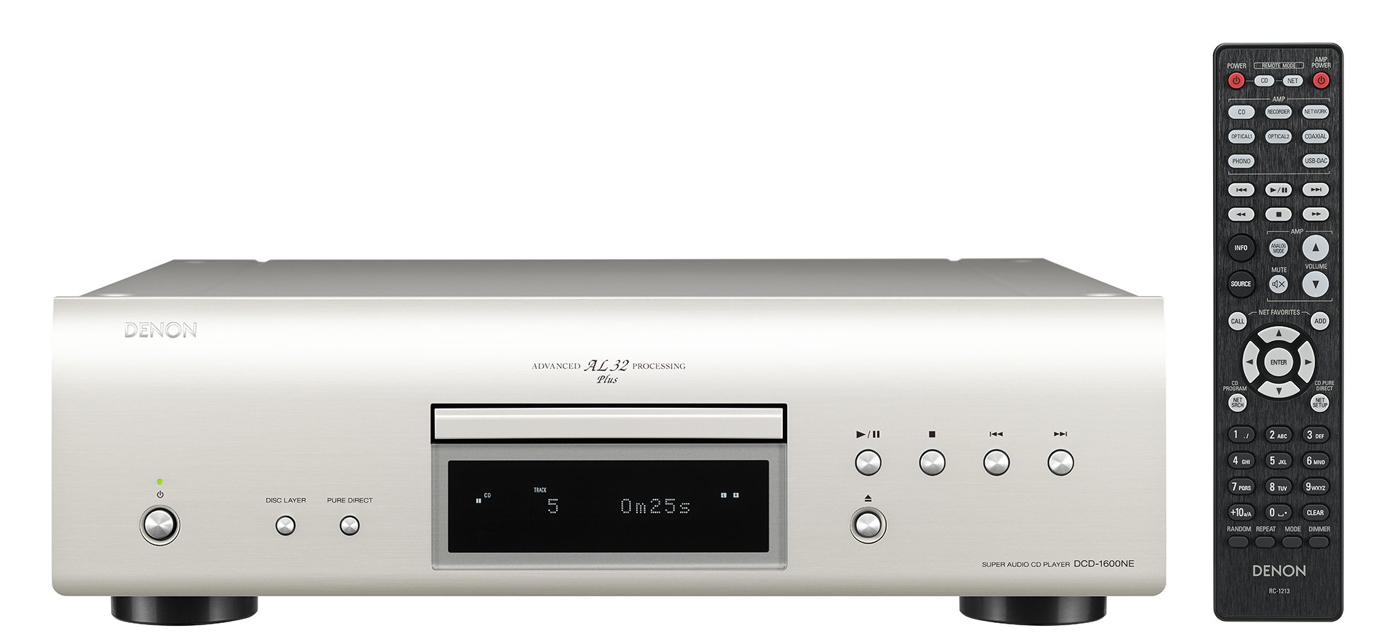 DENON SACD Player DCD1600NE (Premium Silver) (Japan Domestic Model